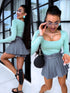 PUSH-UP tops "OPULENCE VD73" - EUCALYPTUS
